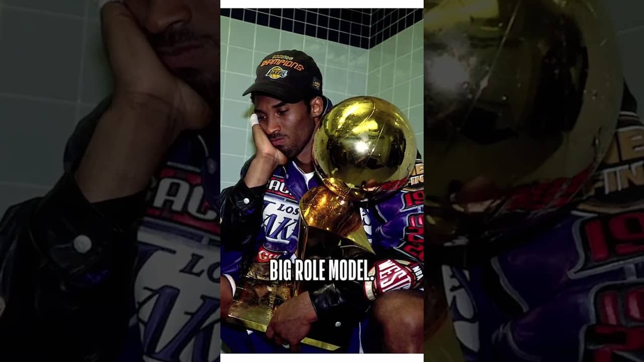 "Michael’s the blueprint for basketball. Kobe Bryant... the poster for hard work." 💯