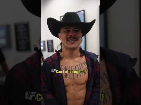 Diego Lopes thoughts on him being the back up fighter😳 #ufcwhitehouse