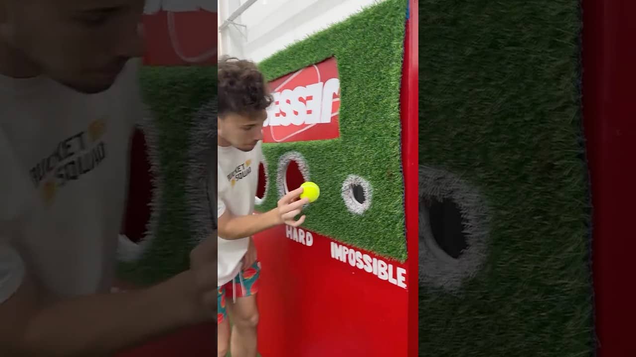 Impossible Tennis Ball Shot!
