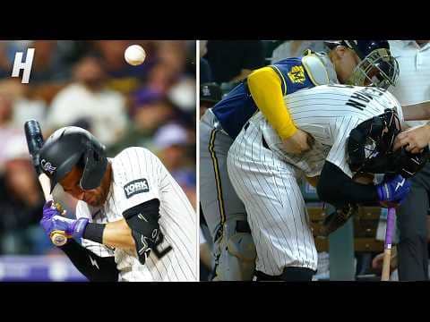 Tyler Freeman Takes a 98 MPH Fastball Off the Helmet 😳