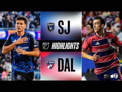 San Jose Earthquakes vs. FC Dallas | Full Match Highlights | STOPPAGE-TIME WINNER!!