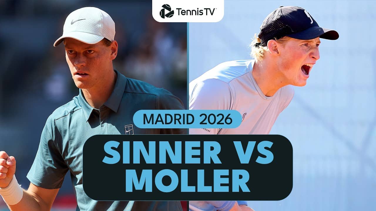 Jannik Sinner Faces Elmer Moller ⚔️ | Madrid 2026 Highlights