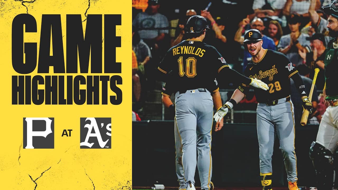 Bucs Battle Back in Sacramento Behind Reynolds, Lowe | Pirates at Athletics Highlights (6/16/26)