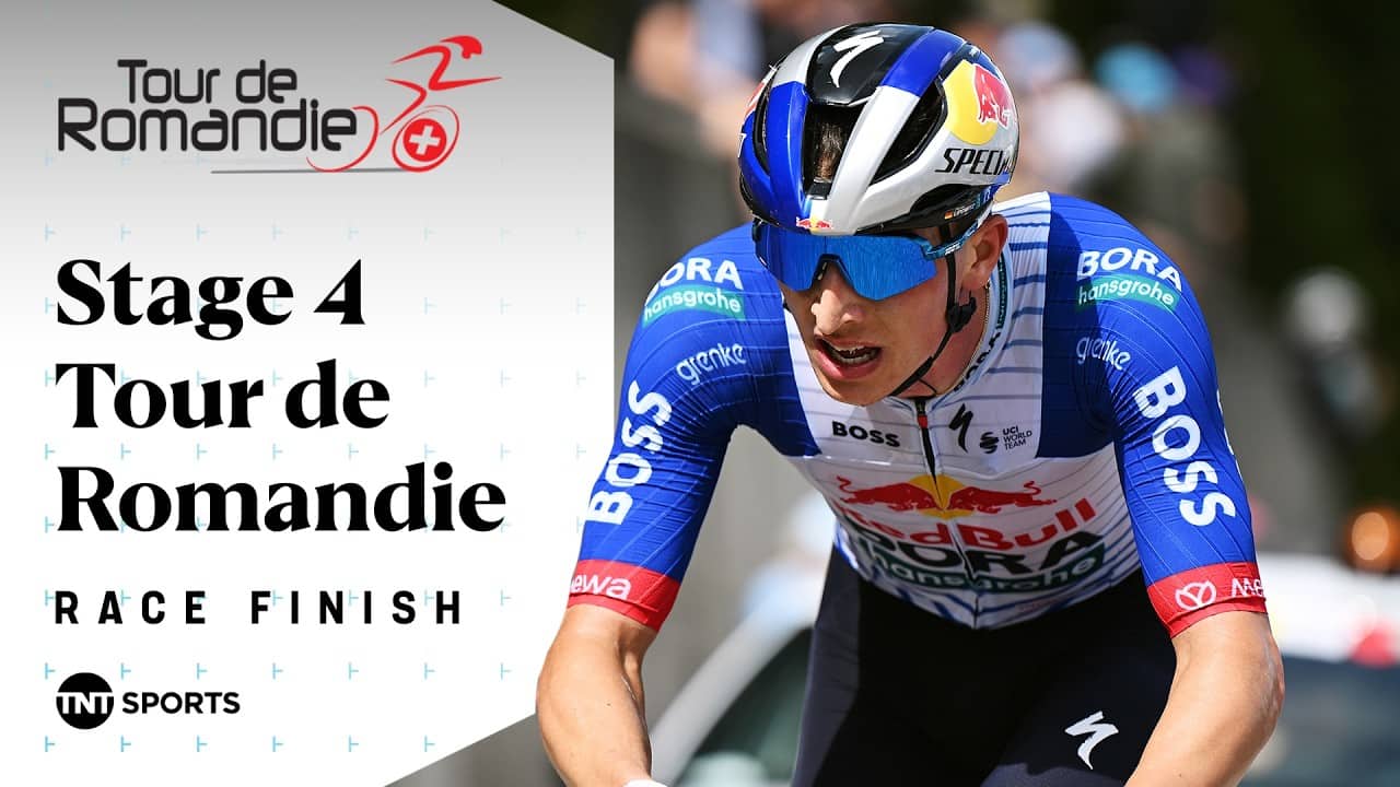 PURE DOMINATION! ๐ | Men's 2026 Tour de Romandie Stage 4 Final KM's | TNT Sports Cycling