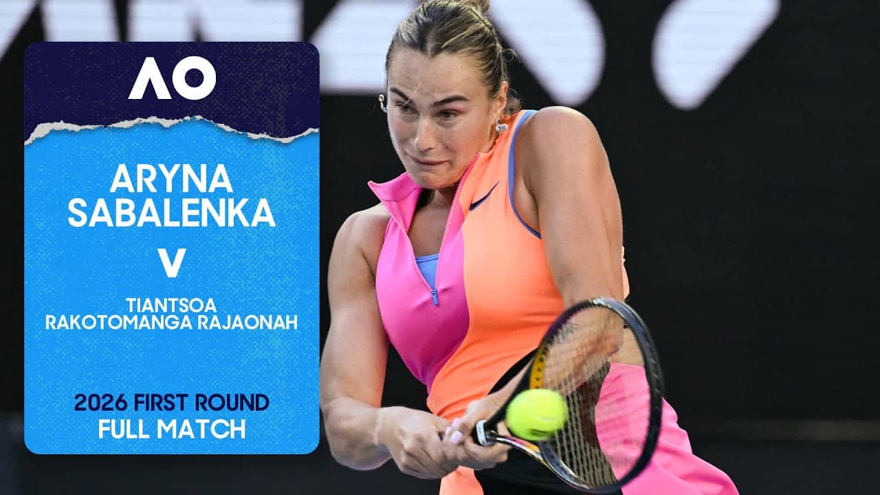 Aryna Sabalenka v Tiantsoa Rakotomanga Rajaonah Full Match | Australian Open 2026 First Round