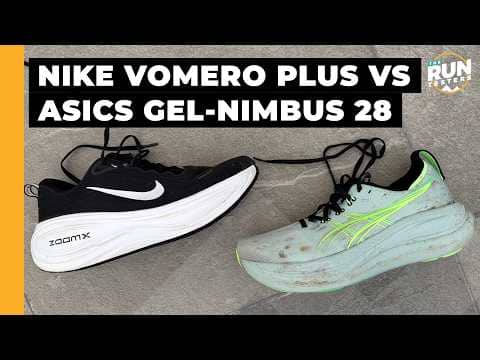 Asics Gel-Nimbus 28 vs Nike Vomero Plus: Which max-cushioned running shoe should you get?