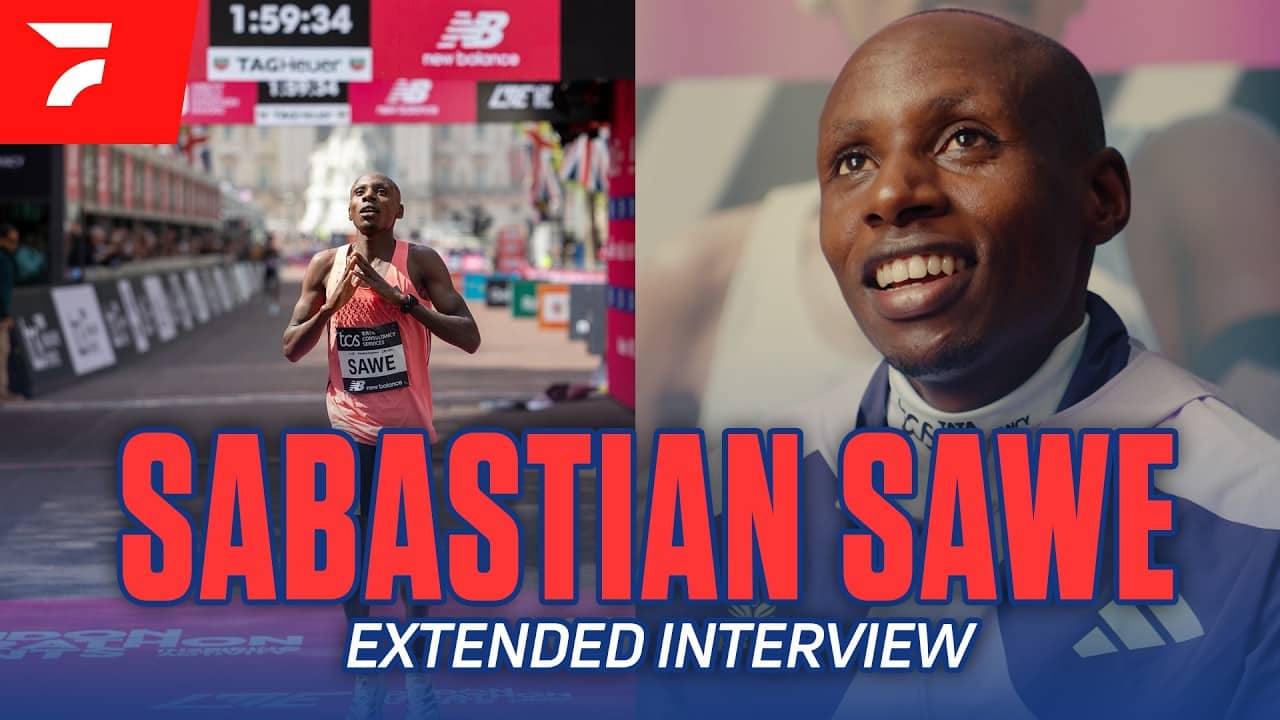 EXCLUSIVE: Sabastian Sawe Reflects On His Historic Sub-2-Hour Run at The 2026 London Marathon