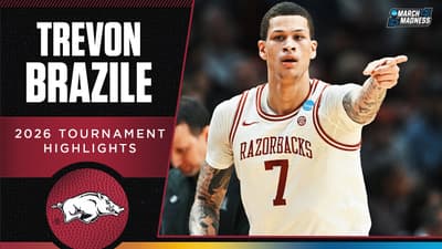Trevon Brazile 2026 NCAA tournament highlights