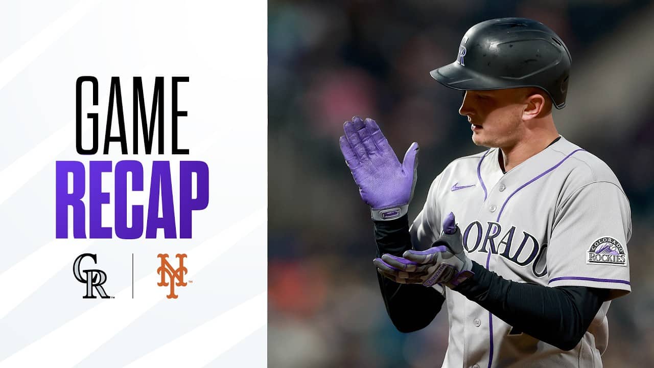 Rockies vs. Mets Game Highlights (4/24/26) | MLB Highlights