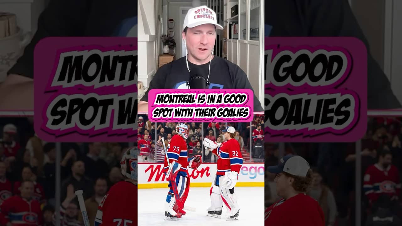 Too many good goalies is never a bad thing, and that’s right where Montreal is sitting 🥅