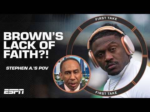 Stephen A. thinks A.J. Brown's LACK OF FAITH in Jalen Hurts could lead to Pats trade š¦ | First Take