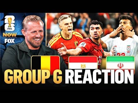 Is Belgium Back? 👀 Instant Reaction to Belgium winning Group G, Egypt advancing to Round of 32 ⚽️