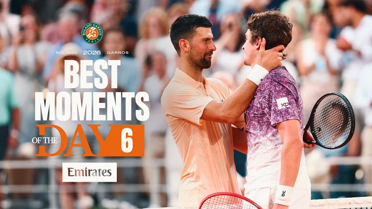 Best moments of the day #6 | Roland-Garros 2026