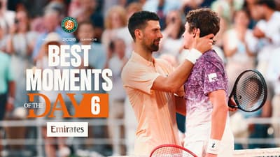 Best moments of the day #6 | Roland-Garros 2026
