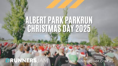 Melbourne's Craziest Christmas parkrun - Cold, Windy, and Packed
