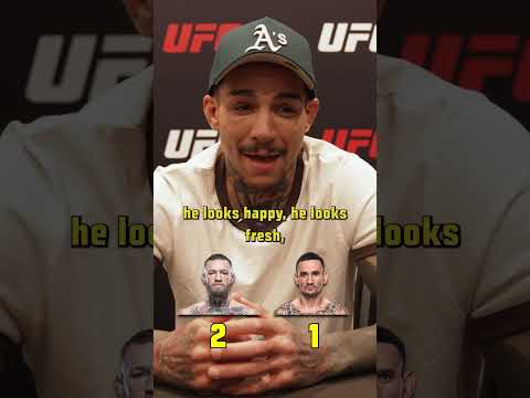 McGregor or Holloway π€ #ufcvegas119