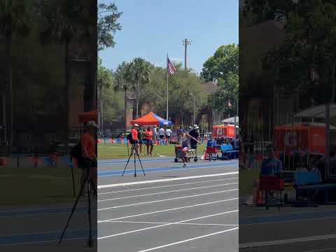 7.07m ๐ WORLD LEAD from Alexis Brown in her outdoor debut at Tom Jones ๐ฎโ๐จ #track #longjump #usatf