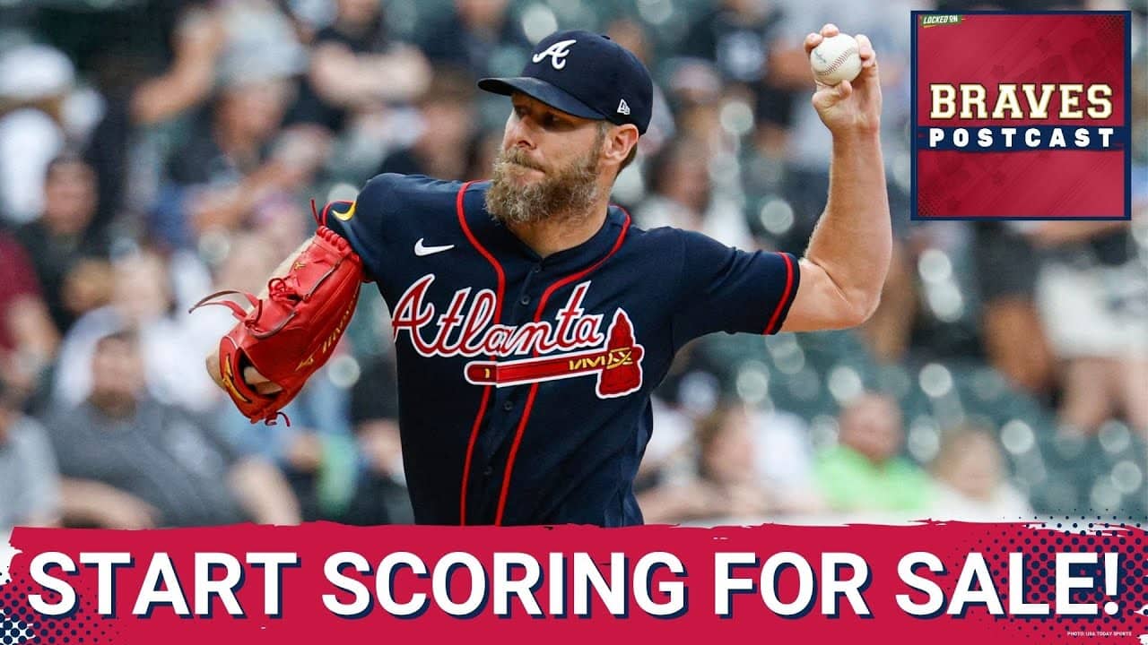BRAVES POSTCAST: Atlanta Braves CAN'T SCORE RUNS for Chris Sale in loss to White Sox LIVE REACTION