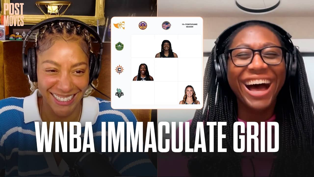 Candace Parker & Aliyah Boston Take on WNBA Immaculate Grid Challenge π§ π‘ | Post Moves