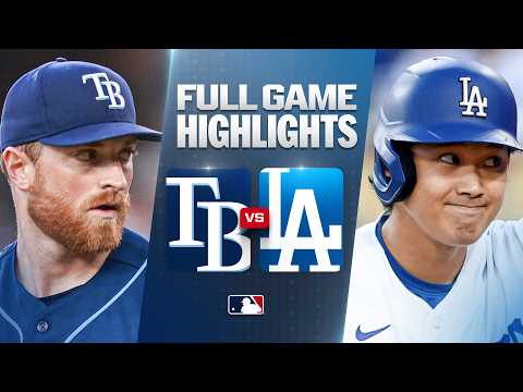 RAYS vs. DODGERS Full Game Highlights (6/16/26) | MLB Highlights