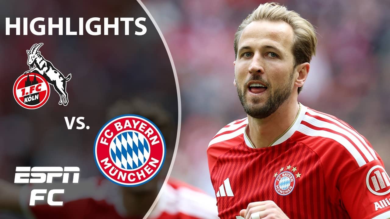 Harry Kane HAT TRICK šŖ FC Bayern vs. Cologne | Bundesliga Highlights | ESPN FC