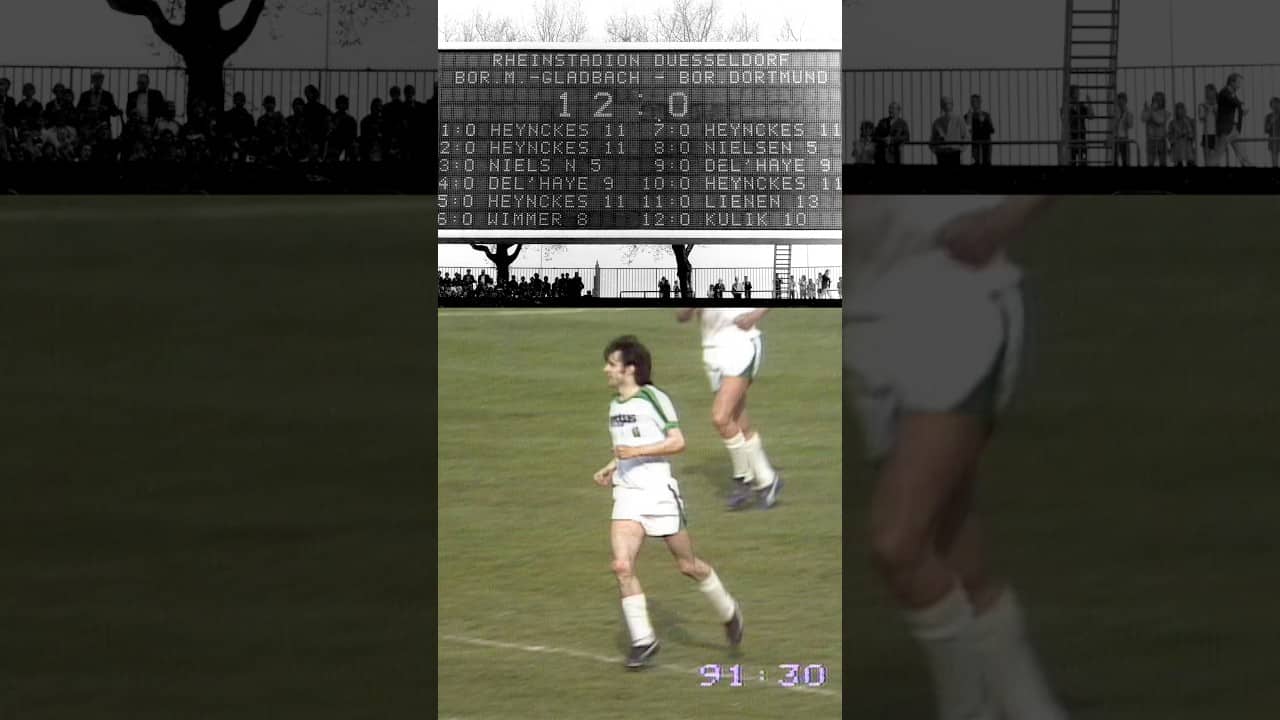 Der höchste Sieg der Bundesliga-Geschichte ✨🔙 1978