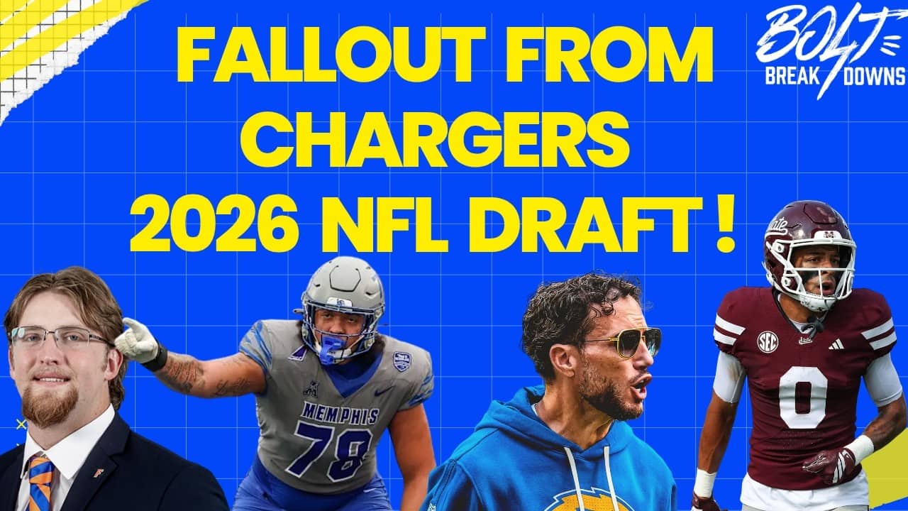 Chargers 2026 Draft Q&A: Slaughter at guard, potential FA signings + the plan for Brenen Thompson