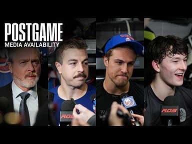 New York Islanders Postgame Availability | NYI at MTL