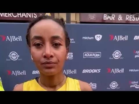 Weini Kelati runs 31:17 for second at Great Manchester 10k and plans fall marathon debut - maybe NYC