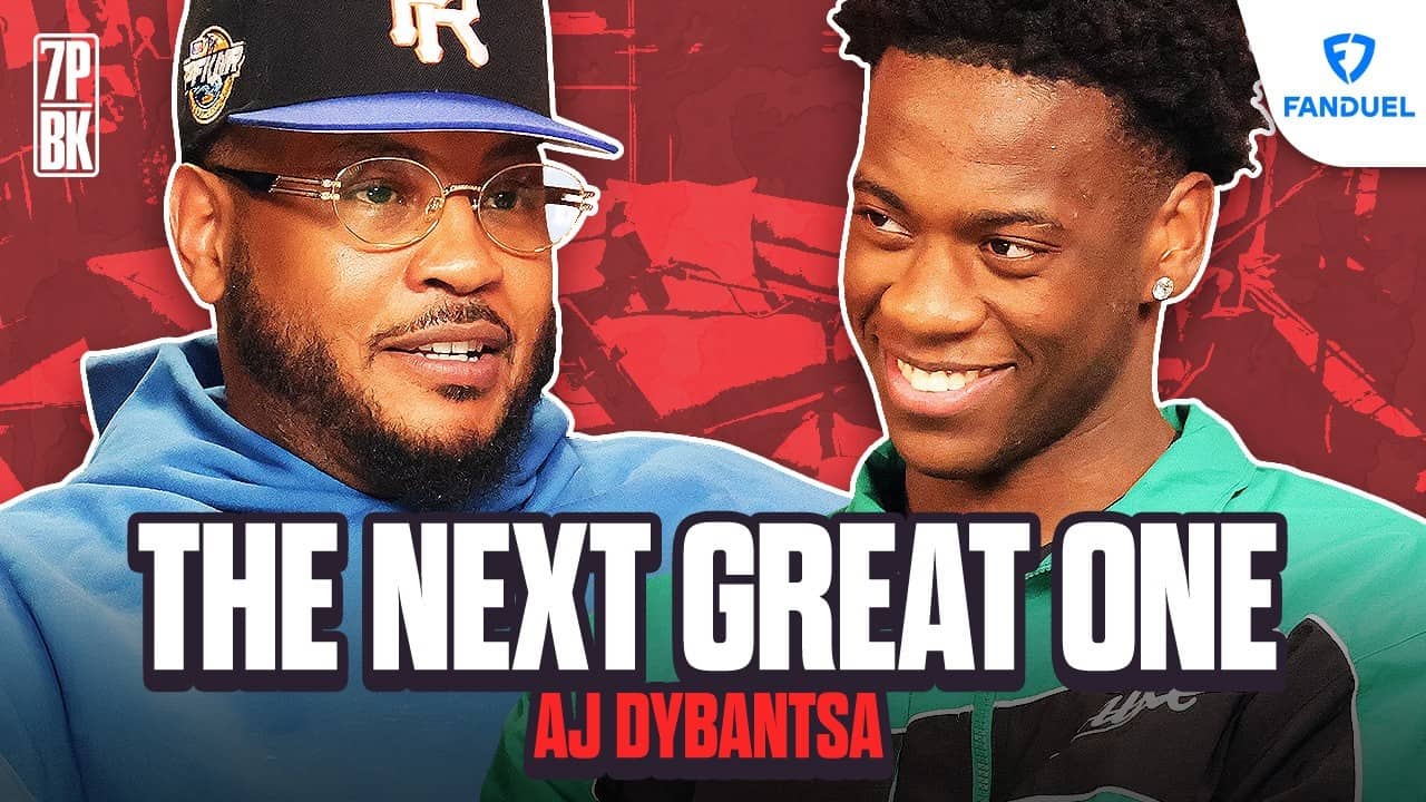 No.1 Pick AJ Dybantsa Says He'll Make Playoffs as a Rookie, Darryn Peterson Rivalry & Melo’s Advice