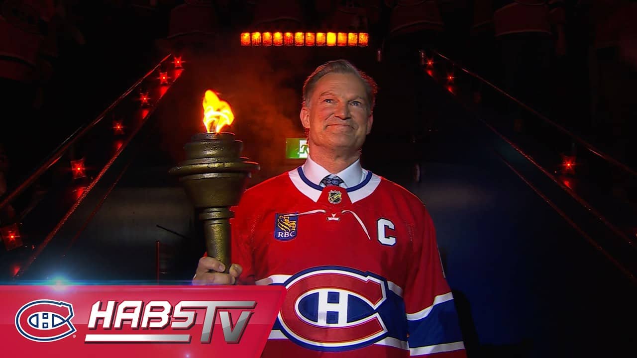 Kirk Muller carries the torch for Game 3 against the Sabres