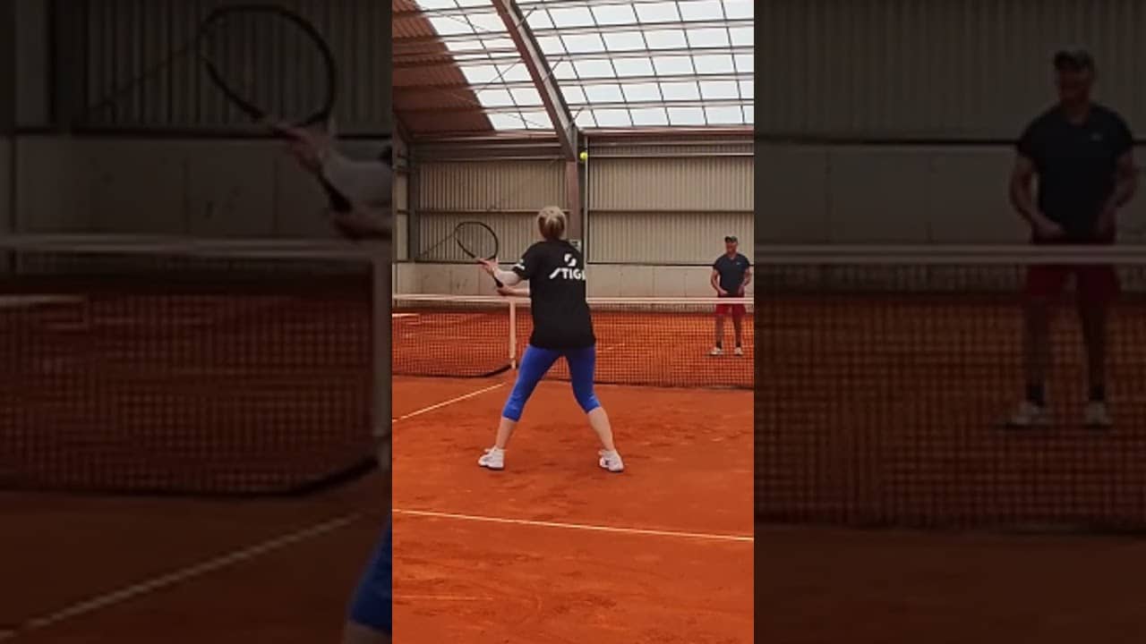 Fun #tennisdrill to work on feel and control