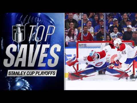 Top 10 Saves from the 2026 Stanley Cup Playoffs