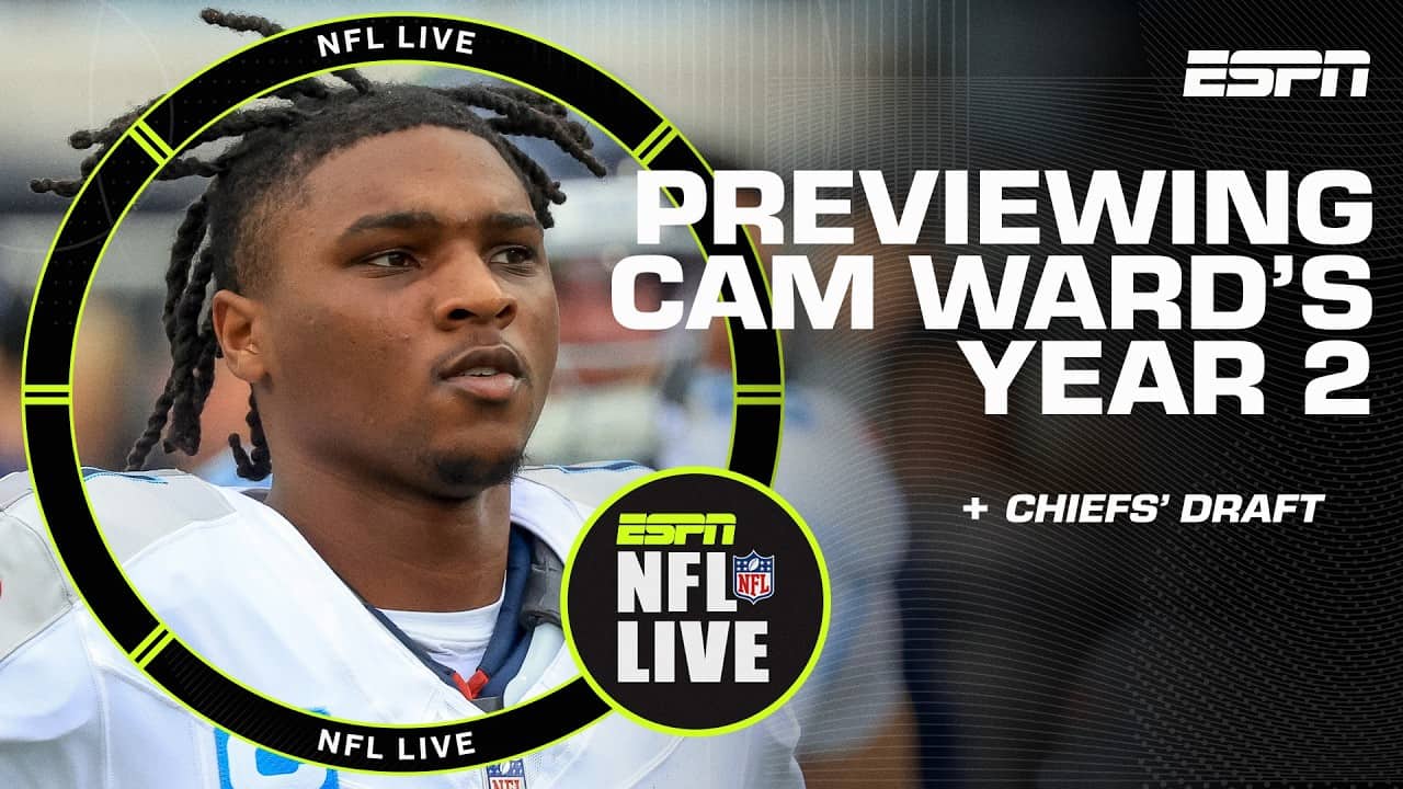How Carnell Tate can help Cam Ward level up in Year 2 | NFL Live