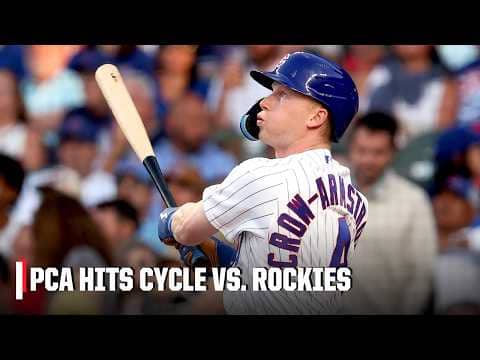 Pete Crow-Armstrong records 1st CYCLE of the season š„ | ESPN MLB