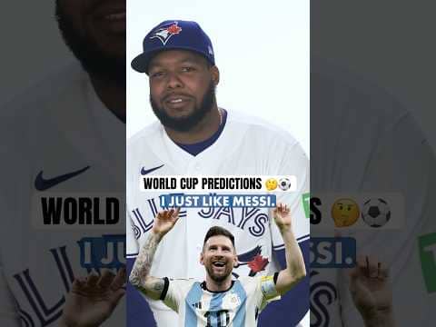 Your Toronto Blue Jays make World Cup Predictions ⚽️ #FIFAWorldCup #Messi #kylianmbappe #Mexico