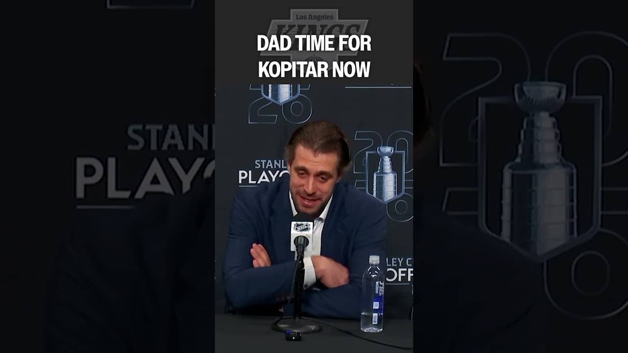 Kopitar turns full-time dad