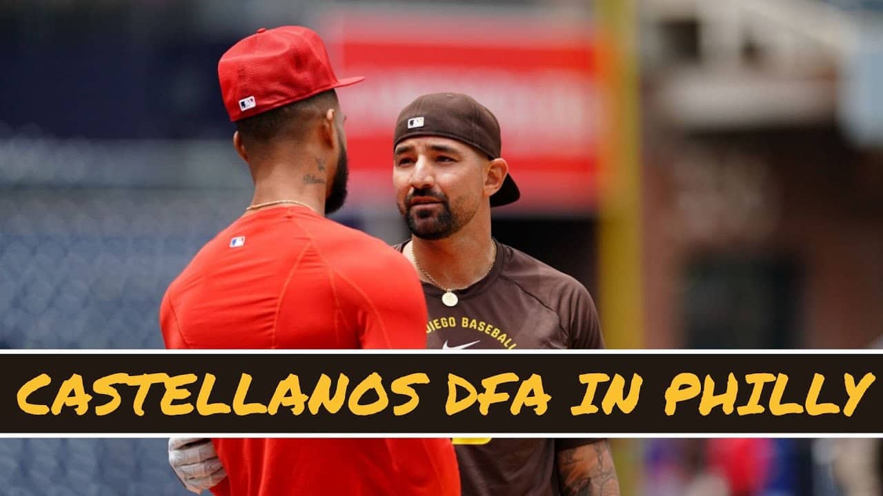 Castellanos DFA'd, Schwarber homers, Padres lose to Phillies again