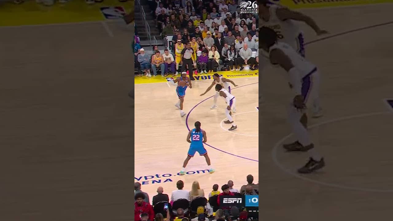 7 players scored in double figures in Game 3 ๐ #okcthunder