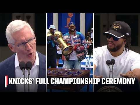 New York Knicks 2026 NBA Championship FULL CEREMONY š | NBA on ESPN