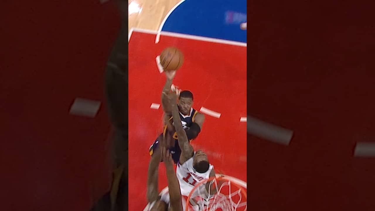 #OTD in 2017: ISO JOE CALLED GAME π₯ #utahjazz #throwback #joejohnson #nbahighlights #gamewinner