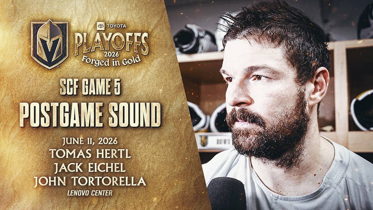 🎥 SCF Game 5 POSTGAME SOUND: Hertl, Eichel & Tortorella