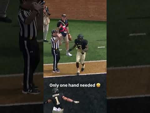 That was athletic π #wakeforest #accfootball #collegefootball