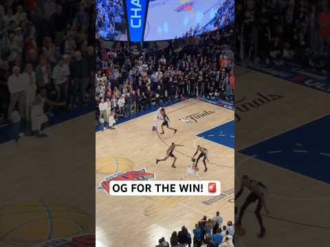 OG comes up clutch in Game 4 of the NBA Finals! 🏆