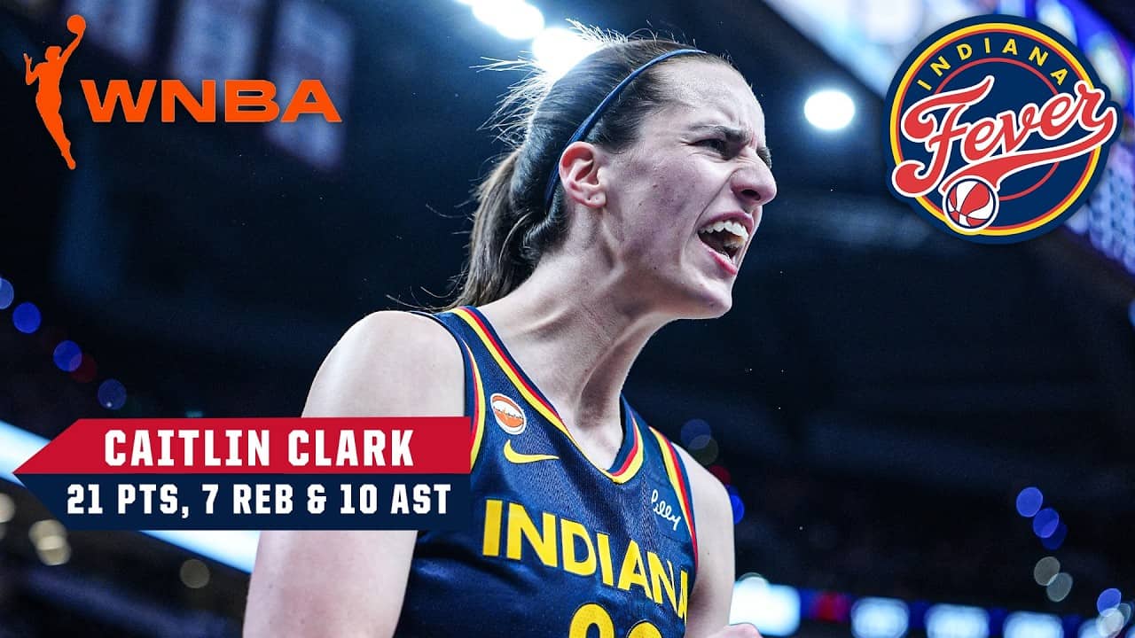 Cailtin Clark drops near triple-double to lead the Fever over the Storm š¤ | WNBA on ESPN