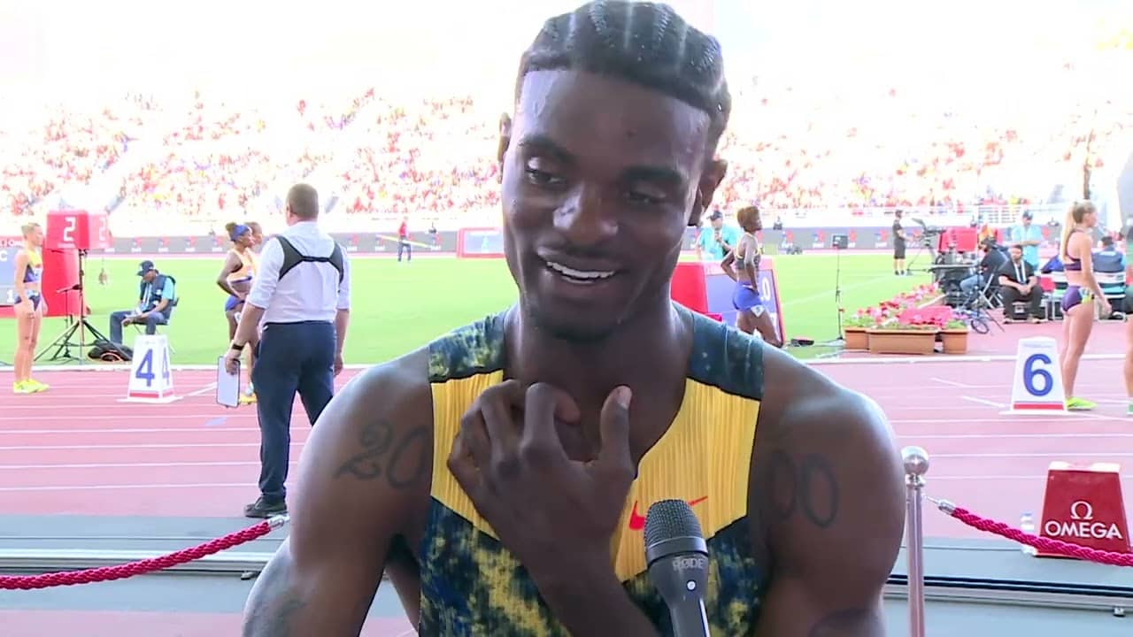 Jacory Patterson Talks Goals For 2026 After Winning Rabat Diamond League 400m In 44.11