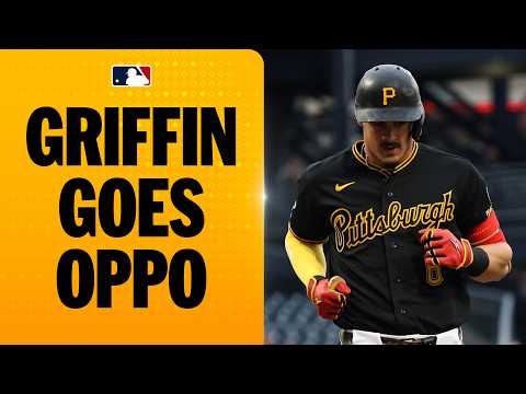 Konnor Griffin goes opposite field for his 4th home run of the season! π΄ββ οΈ | MLB Highlights