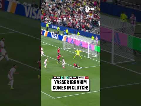 WHAT A BLOCK BY EGYPT TO HELP SECURE THE KNOCKOUT STAGE BERTH 🤯