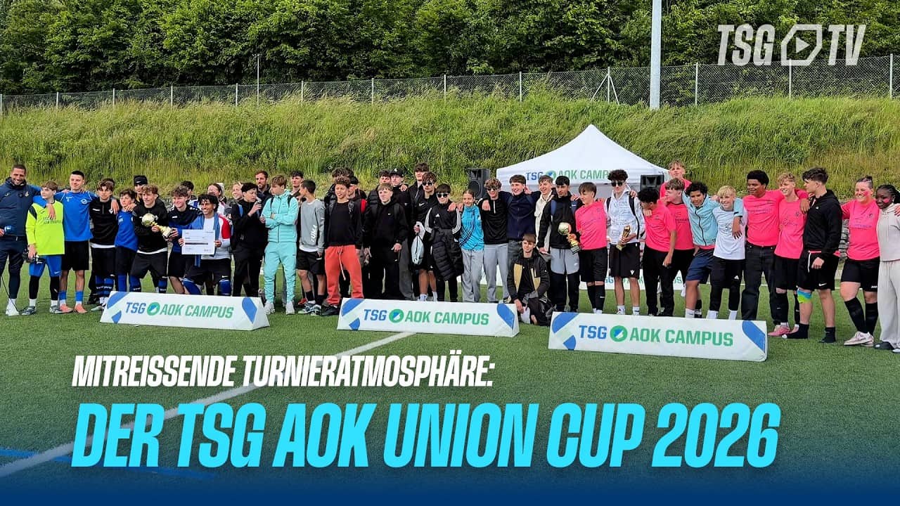 Mitreißende Turnieratmosphäre: Der TSG AOK Union Cup 2026