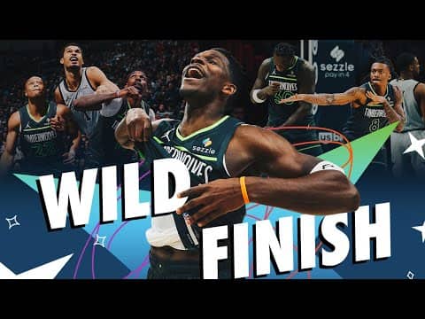 FINAL 3:24 of INSANE Ending To Timberwolves-Spurs Game | Anthony Edwards vs. Victor Wembanyama